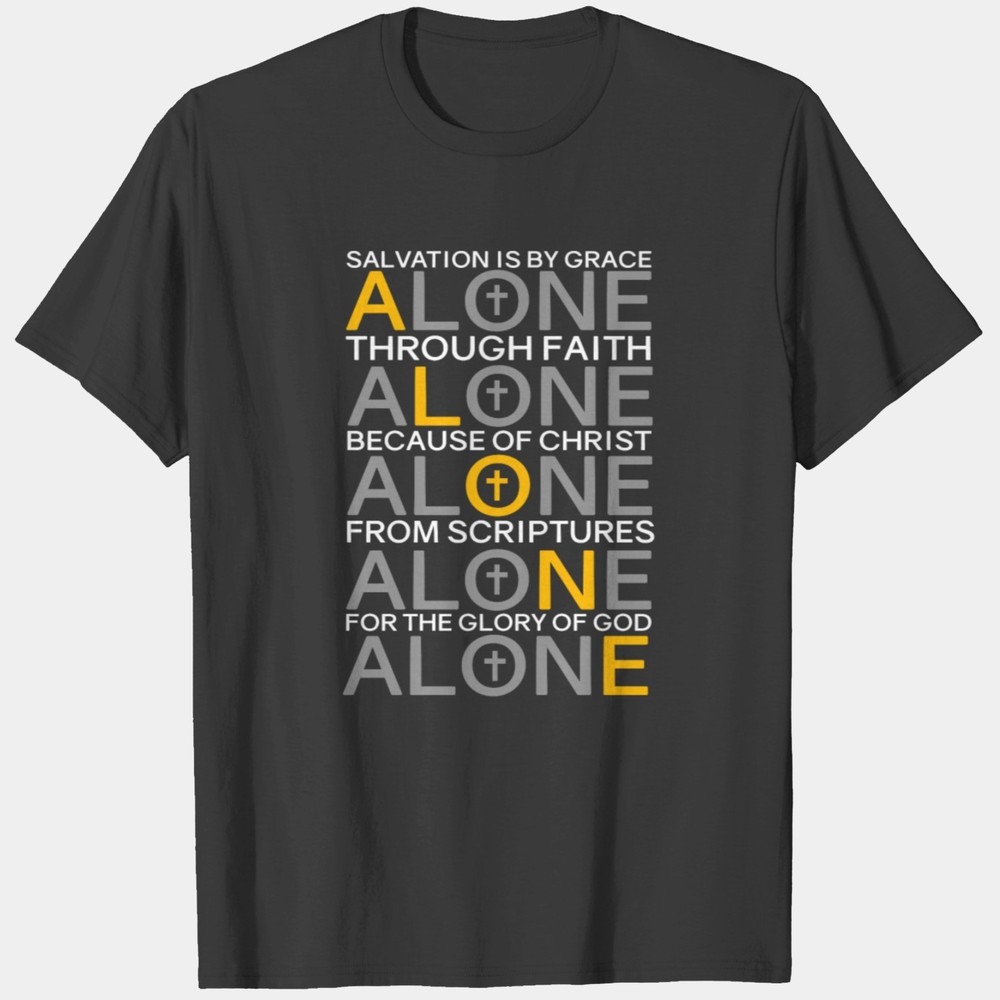 Five Solas Reformation Luther T-shirt